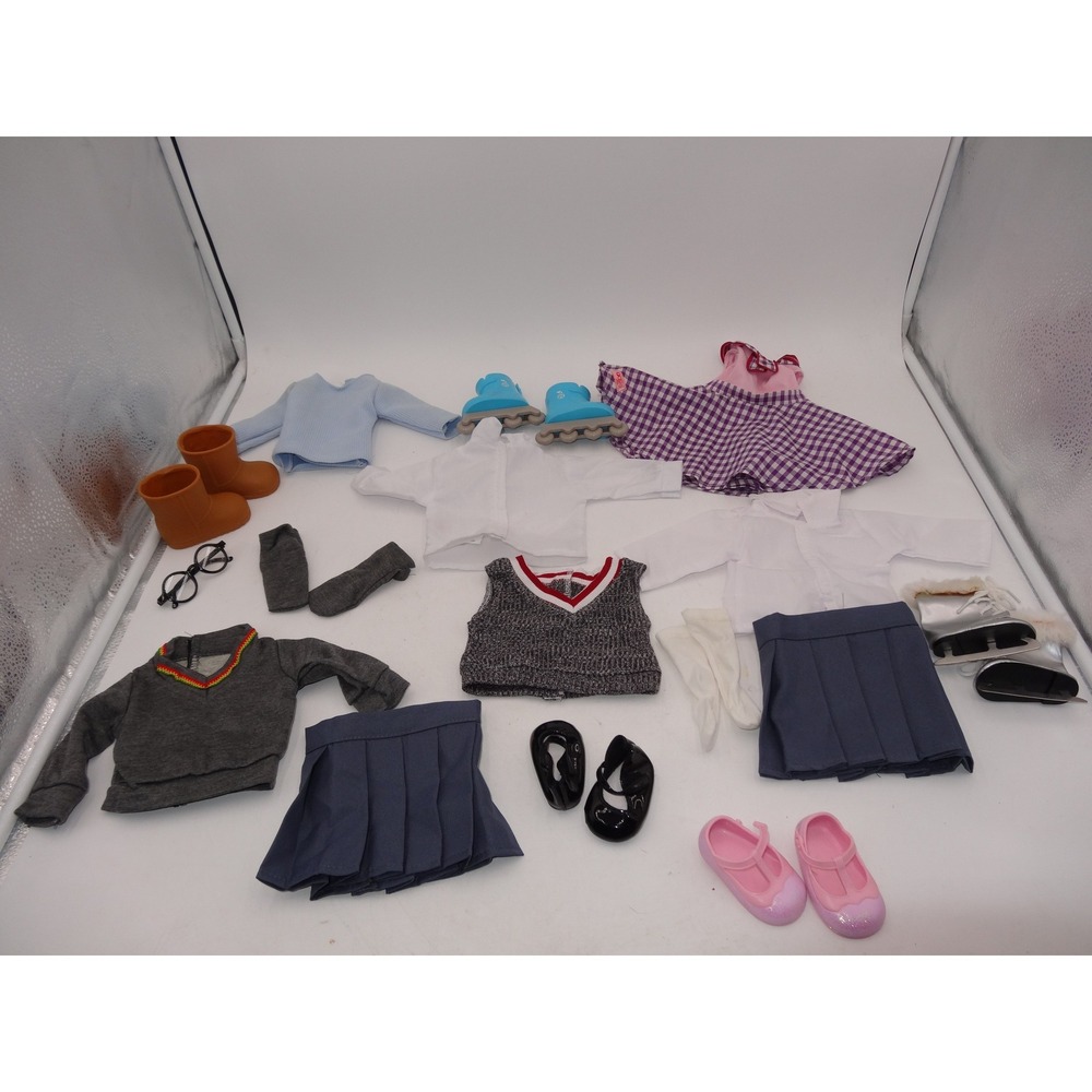 Our Generation Doll Clothes Accessories Lot Harry Potter Skates Glasses Shoes